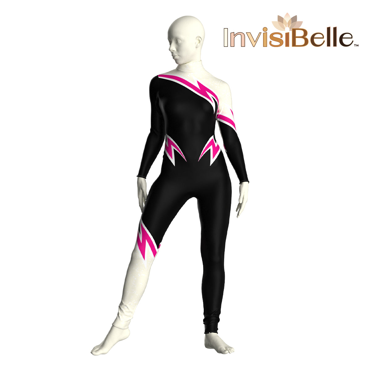 InvisiBelle Pink Lightning Unitard