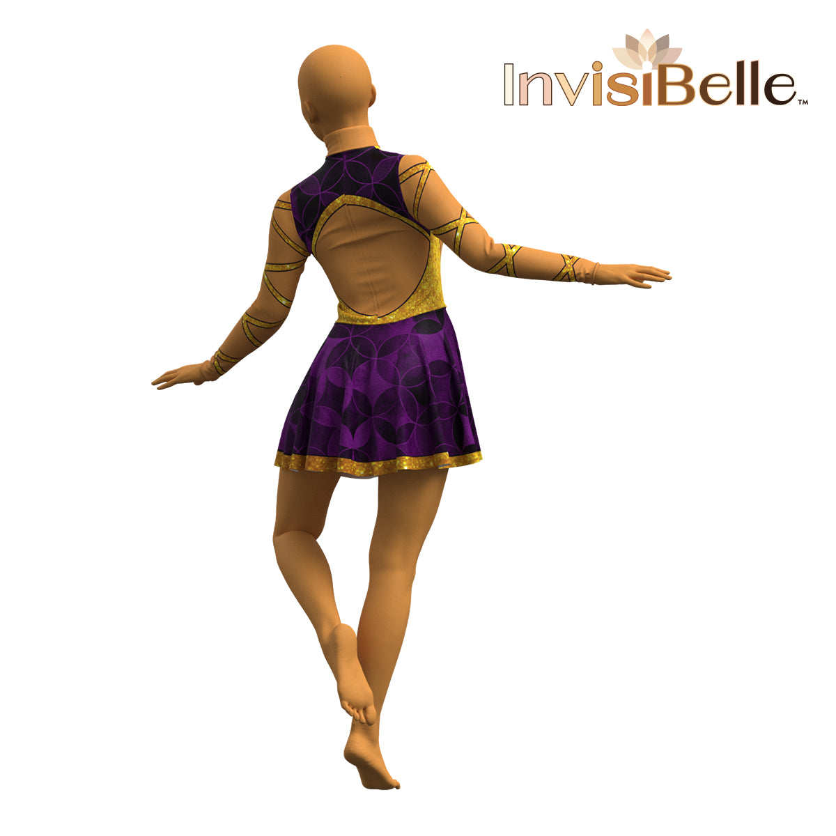 InvisiBelle Patterned Star Dress