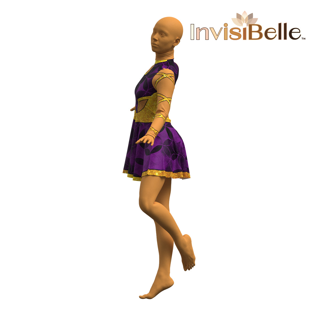 InvisiBelle Patterned Star Dress