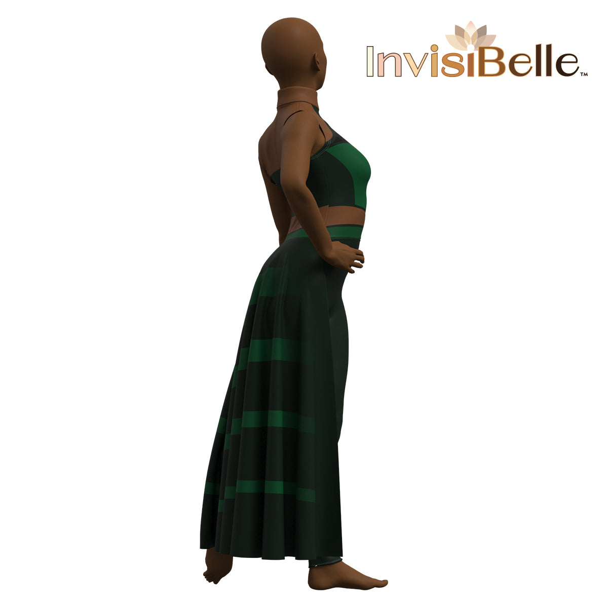 InvisiBelle Green Spy Unitard