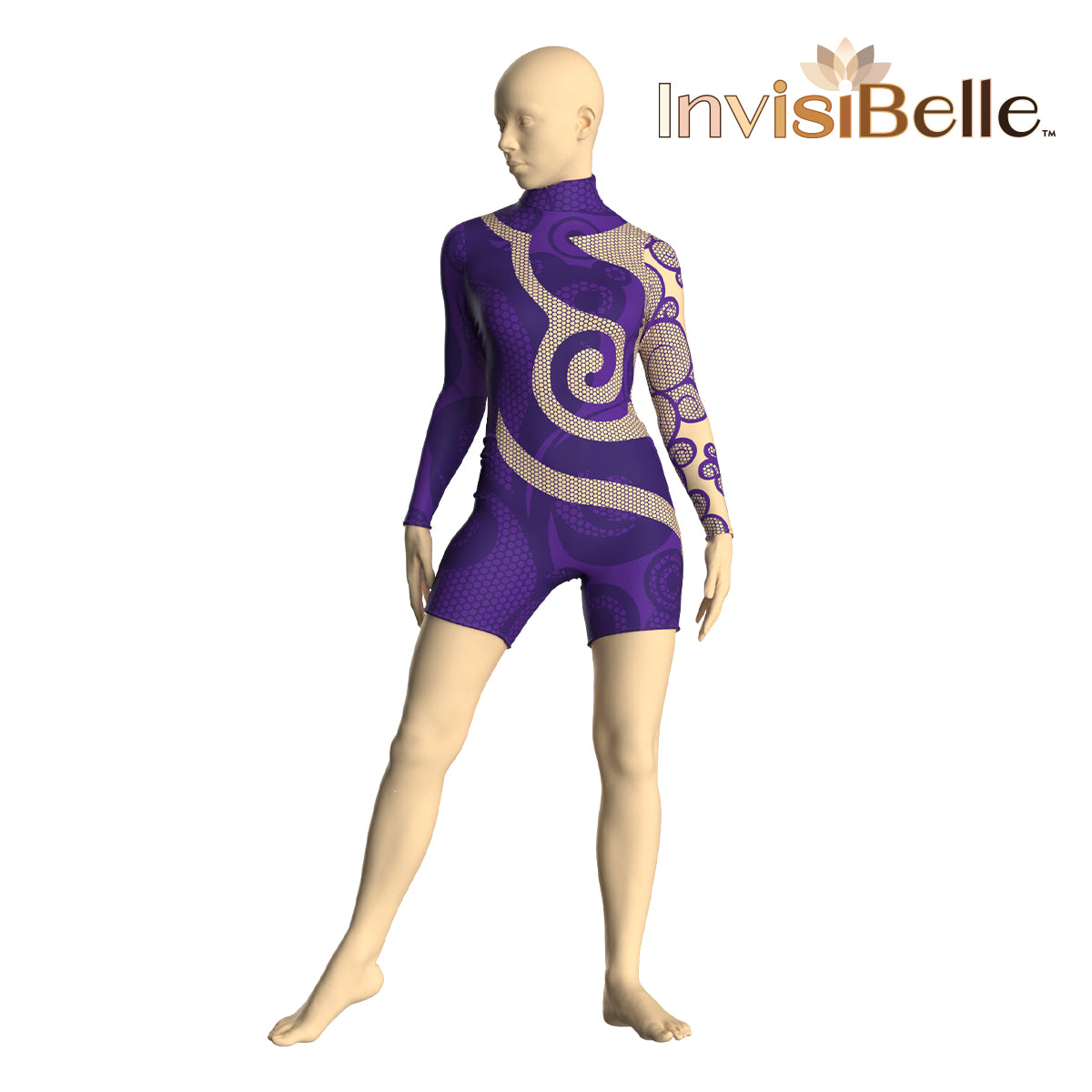 InvisiBelle Swirls Unitard