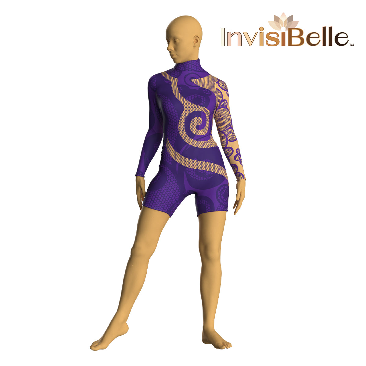 InvisiBelle Swirls Unitard