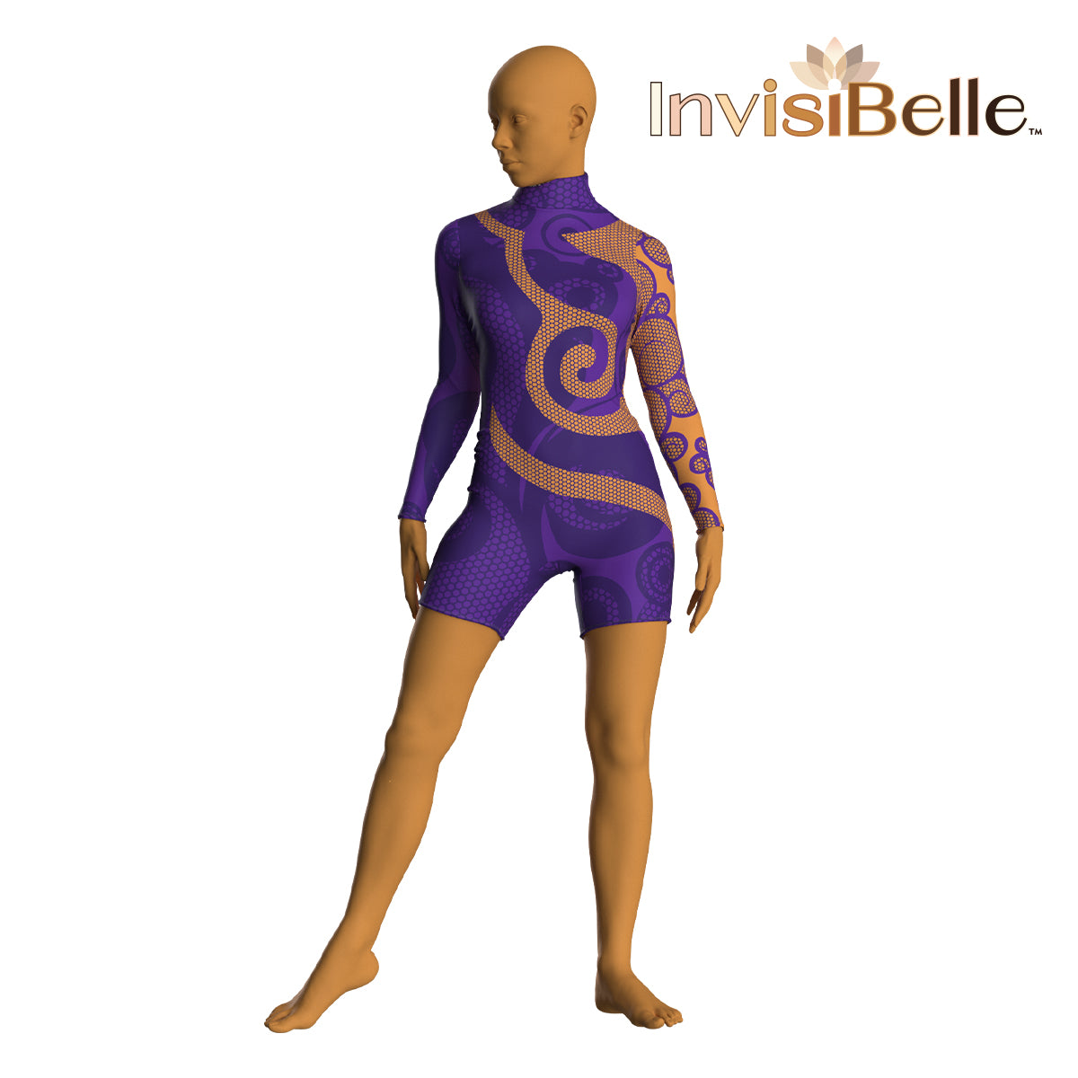 InvisiBelle Swirls Unitard