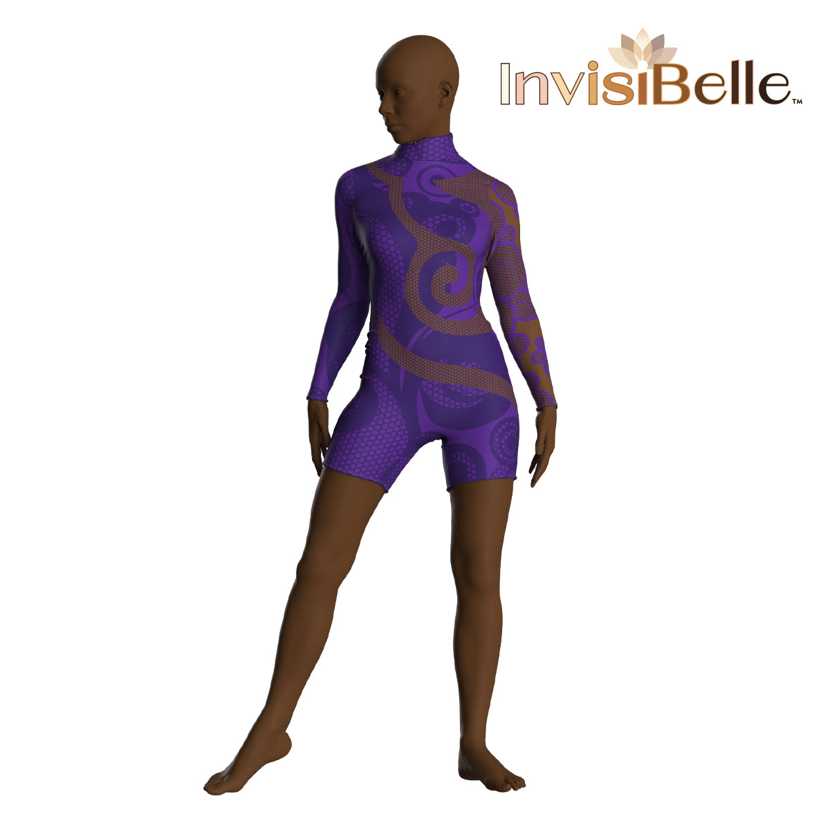 InvisiBelle Swirls Unitard
