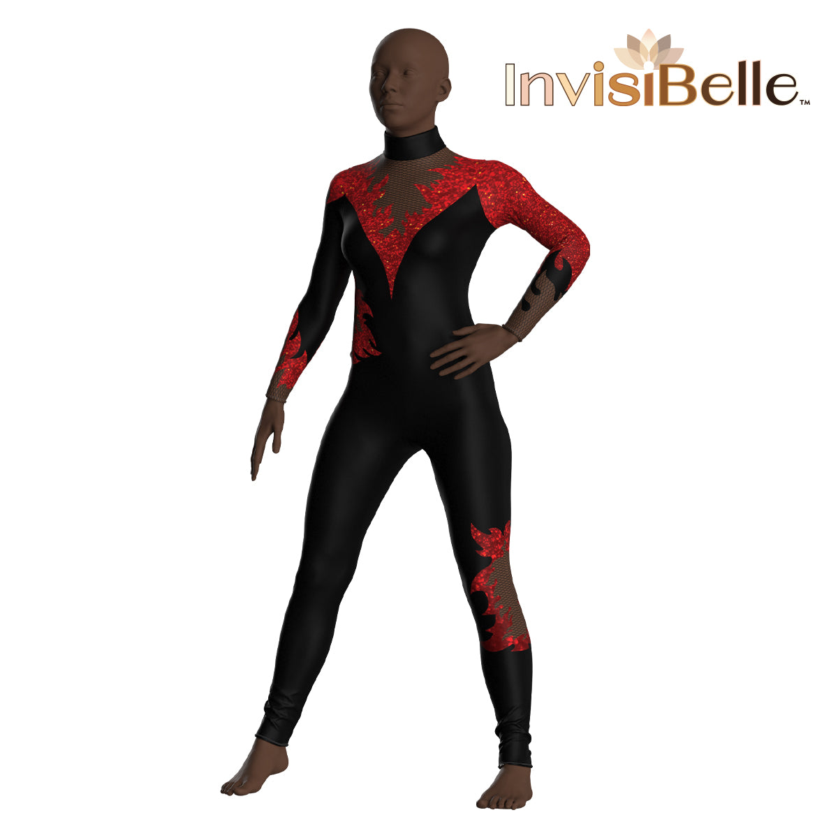 InvisiBelle Fire Unitard