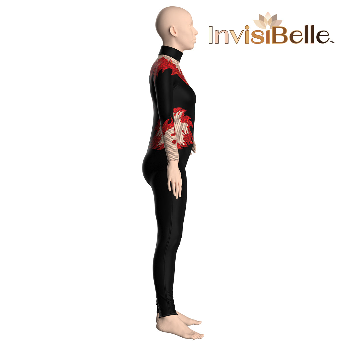 InvisiBelle Fire Unitard