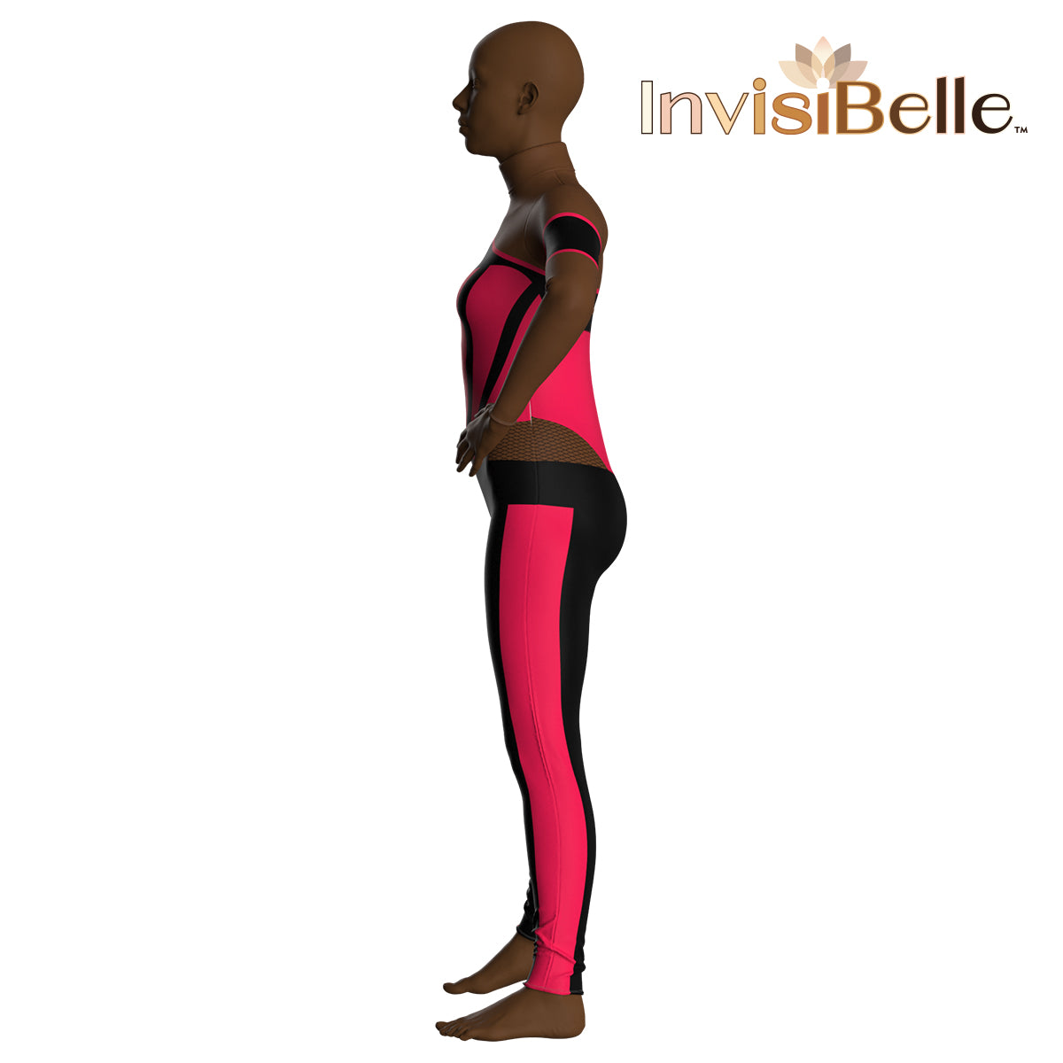 InvisiBelle Atomic Fuchsia Unitard