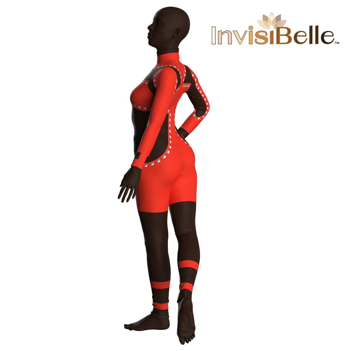 InvisiBelle Crimson Stud Unitard