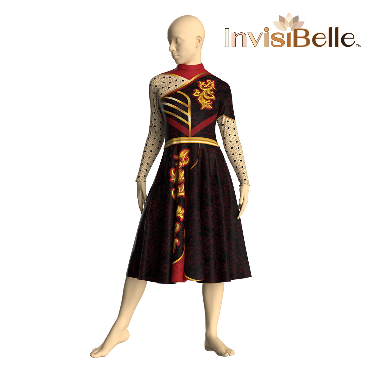 InvisiBelle Dynasty Gold Dress