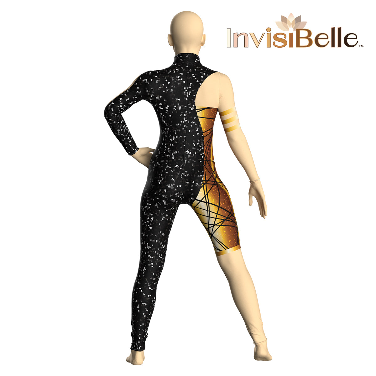 InvisiBelle Obsidian Gold Unitard
