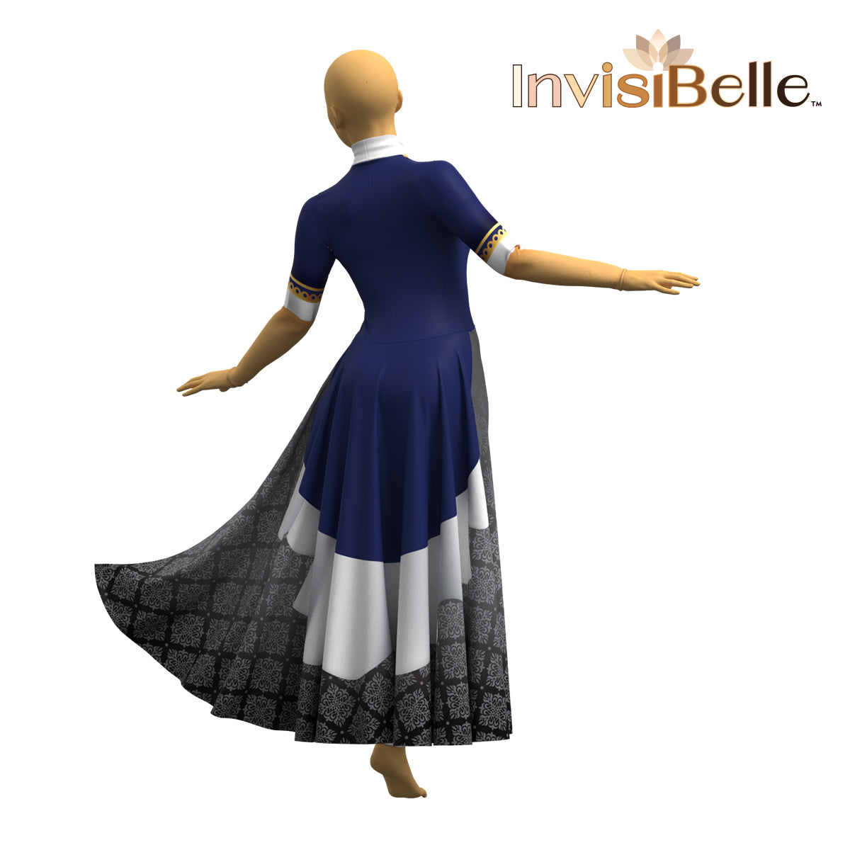 InvisiBelle Blue Noble Unitard
