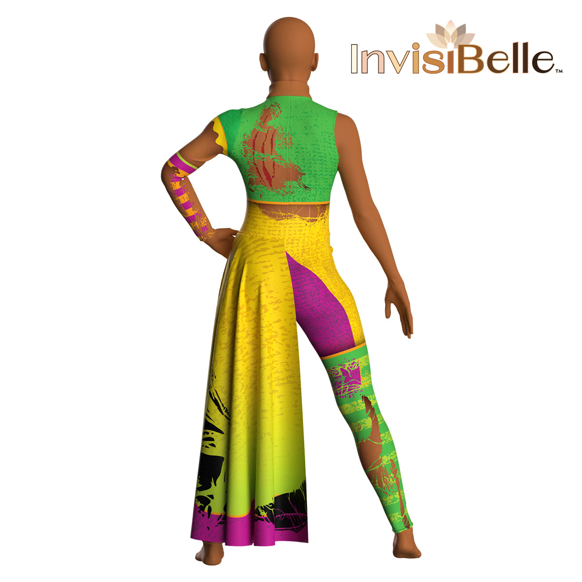 InvisiBelleZombie Clown Unitard