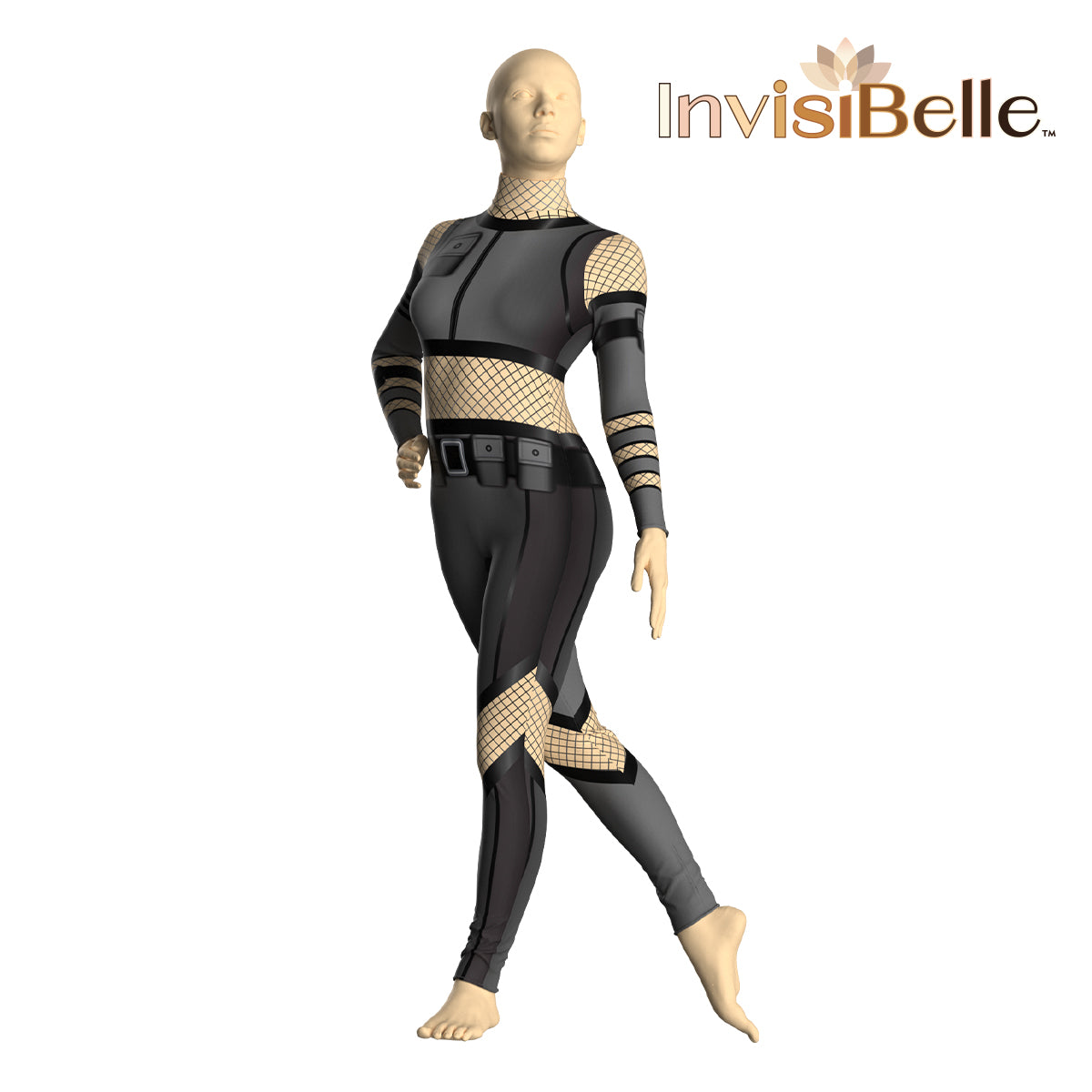 InvisiBelle Agent Spy Unitard