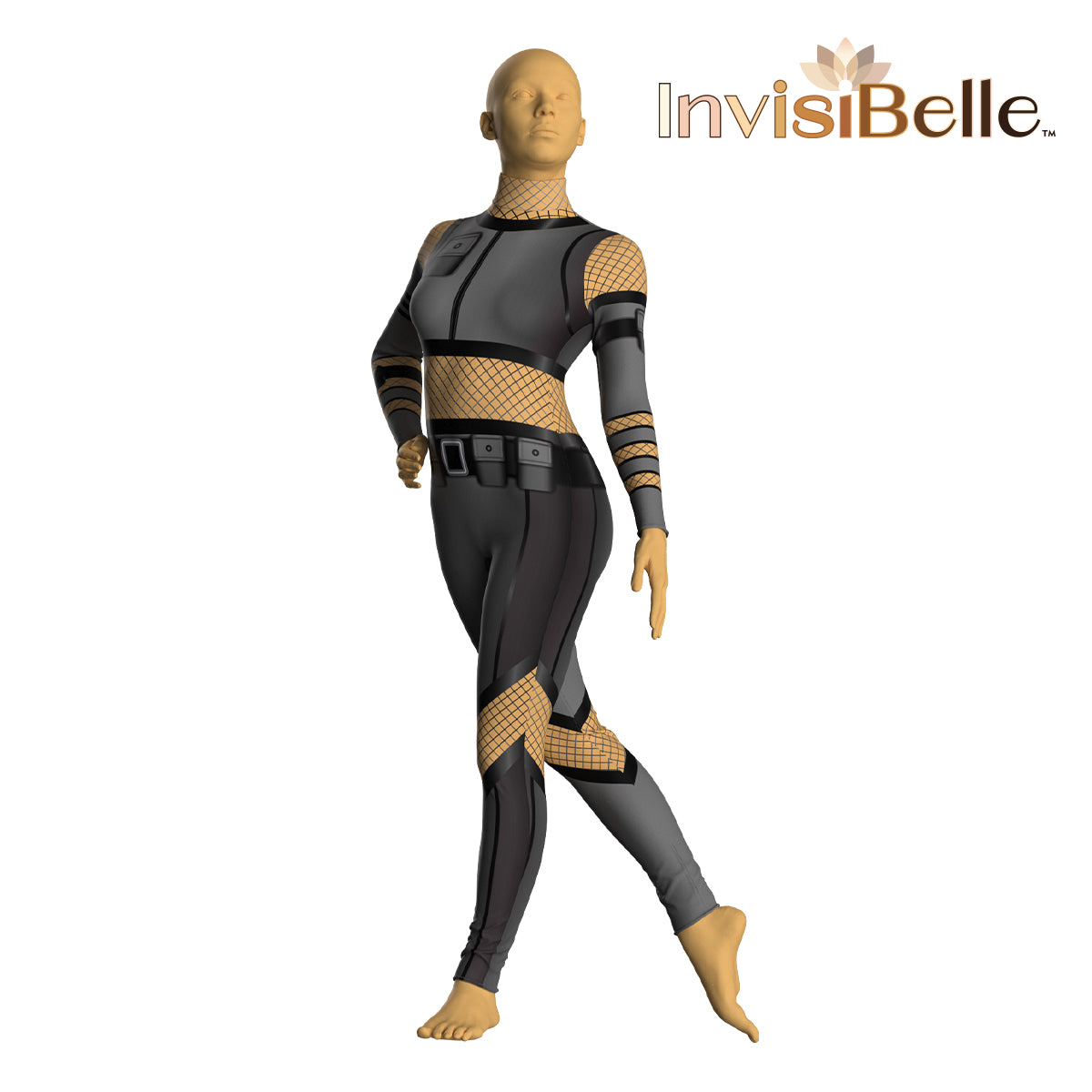 InvisiBelle Agent Spy Unitard