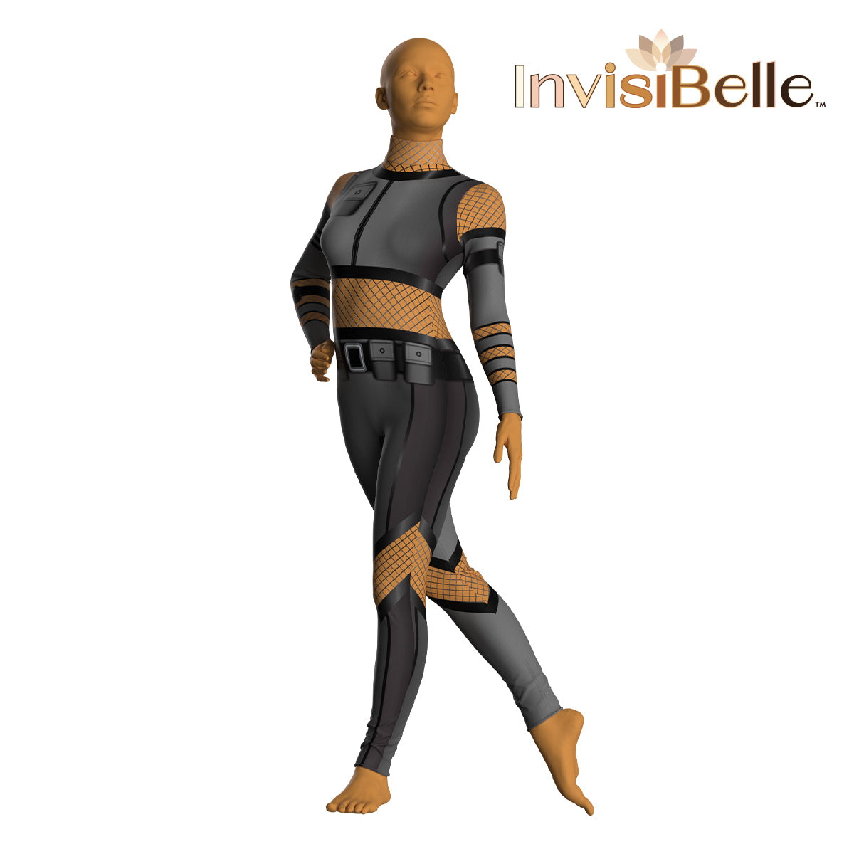 InvisiBelle Agent Spy Unitard
