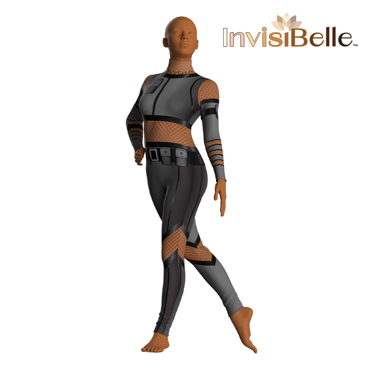 InvisiBelle Agent Spy Unitard