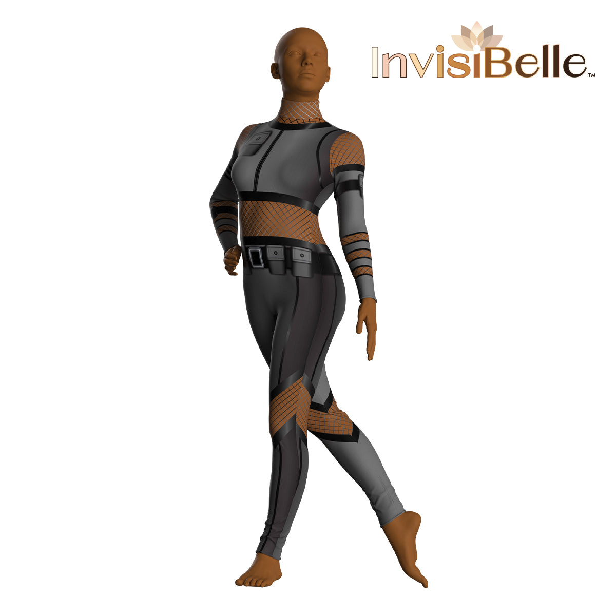 InvisiBelle Agent Spy Unitard