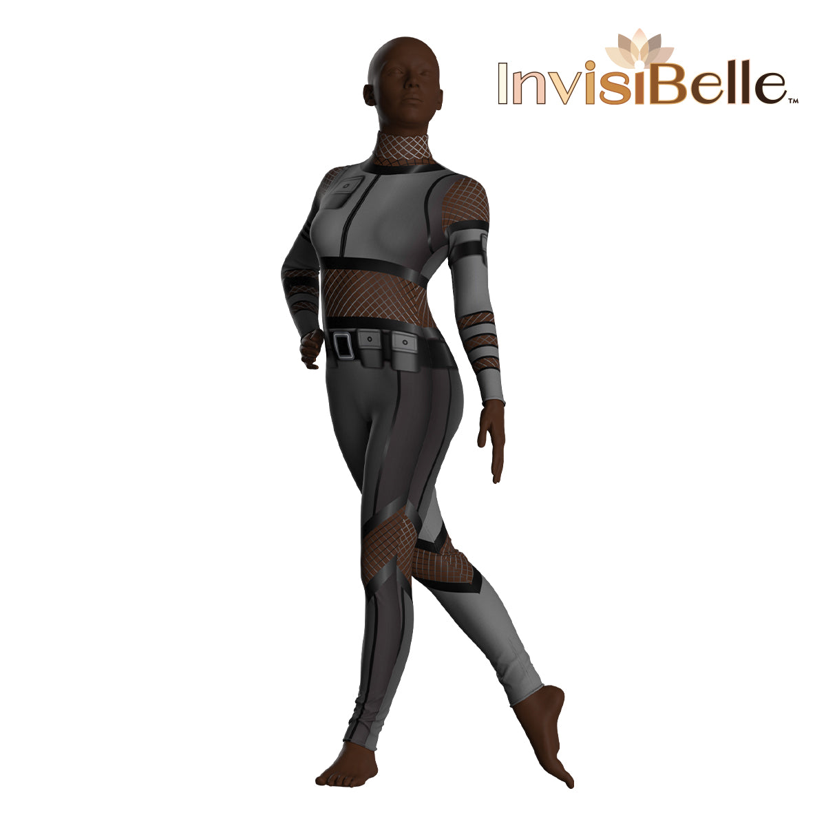 InvisiBelle Agent Spy Unitard