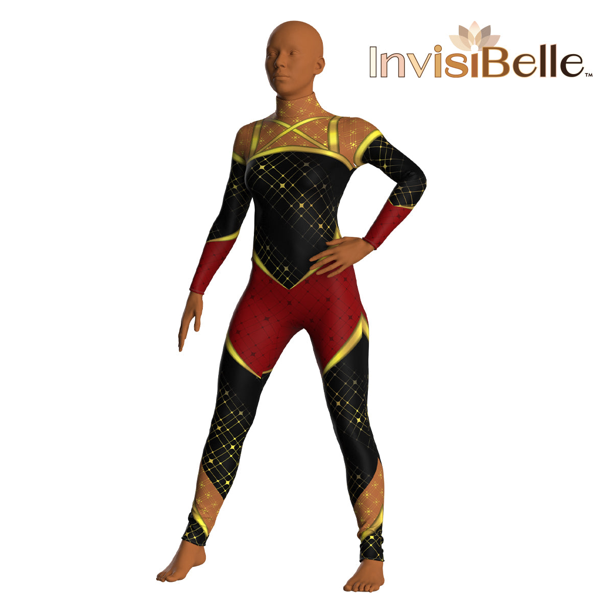 InvisiBelle Cross Neck Unitard