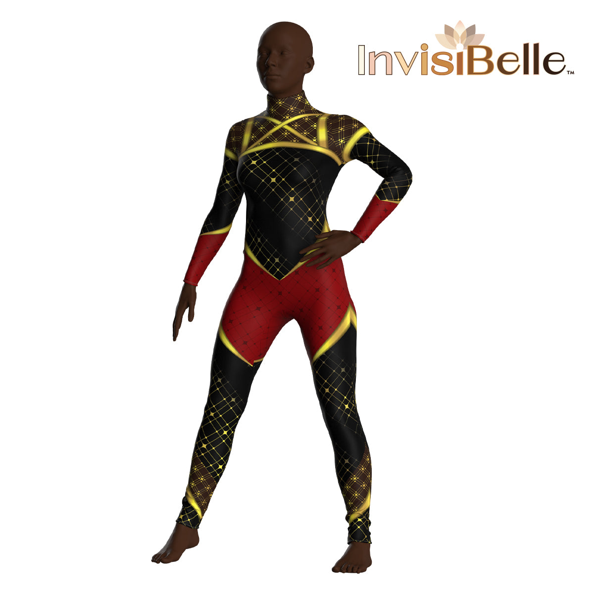 InvisiBelle Cross Neck Unitard