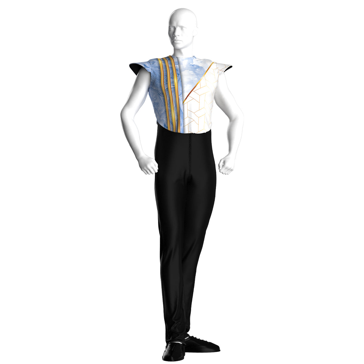 Art Deco Angel Marching Top