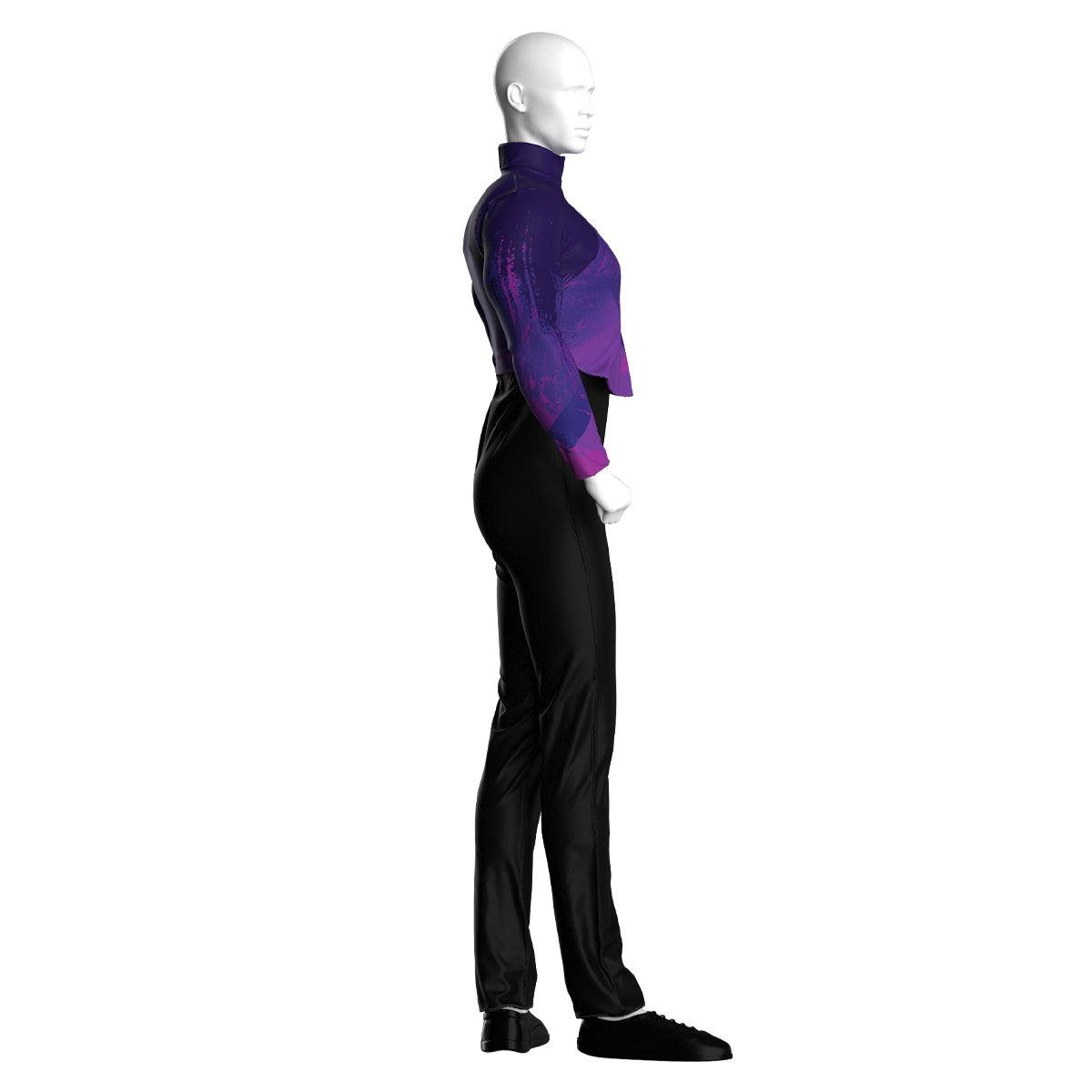 Purple Paintbrush Marching Top