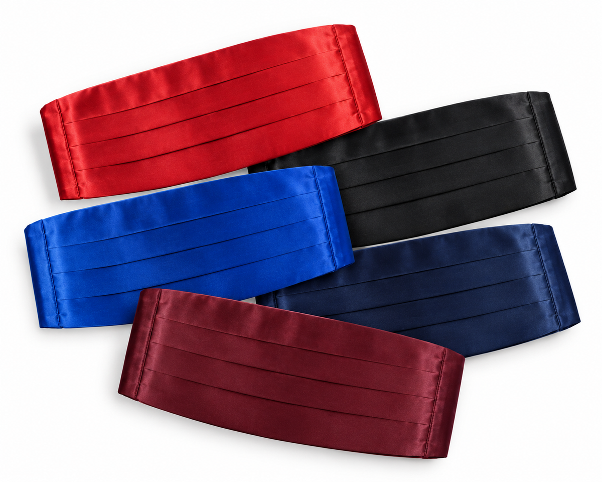 Satin Cummerbund - Style MV100