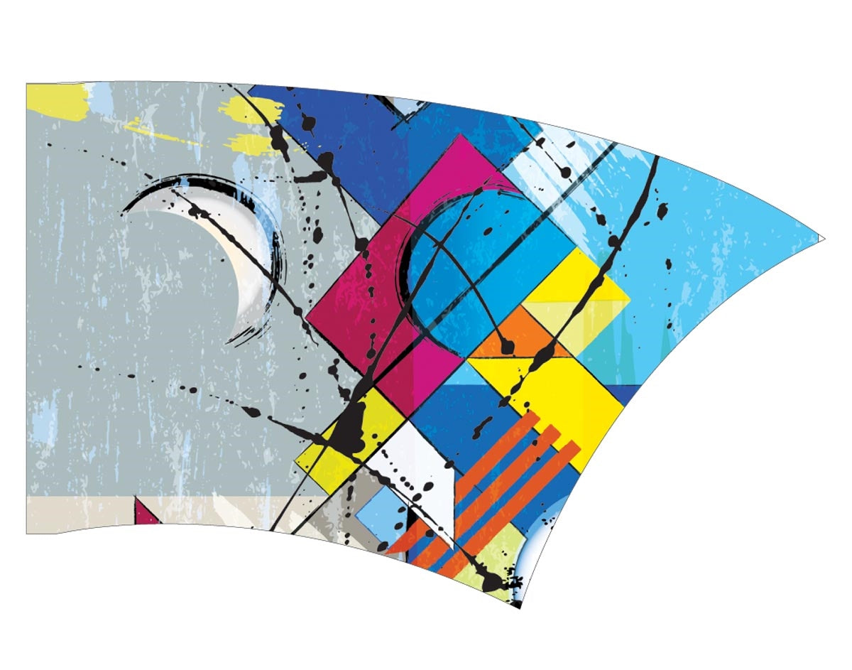 Printed Color Guard Flag