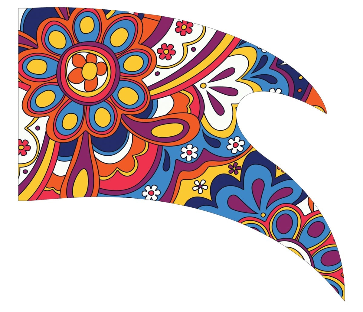 Printed Color Guard Flag