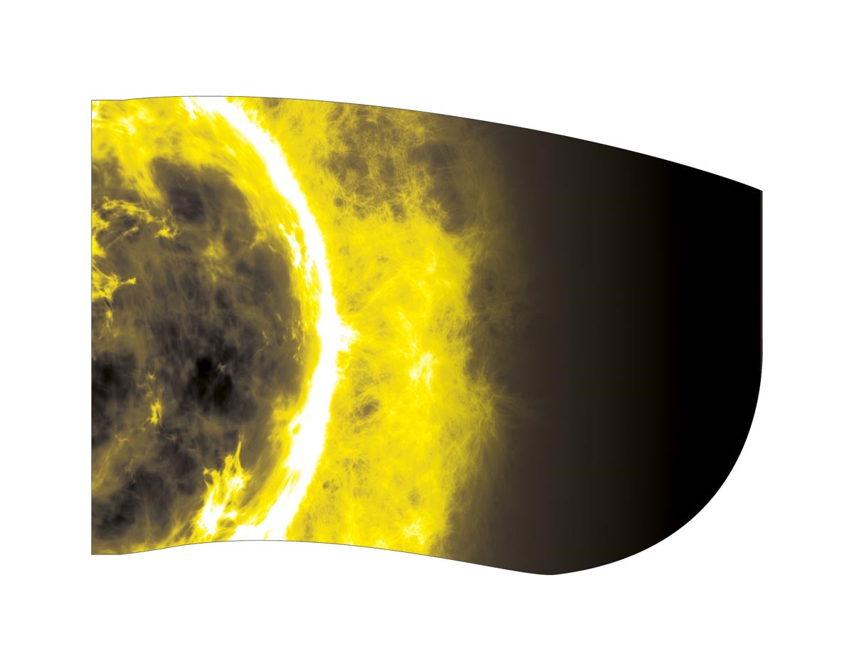Printed Color Guard Flag