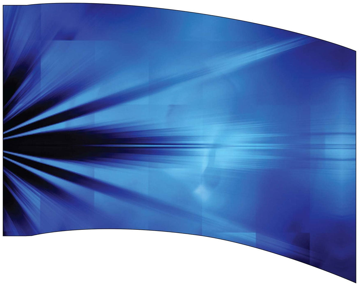 Printed Color Guard Flag