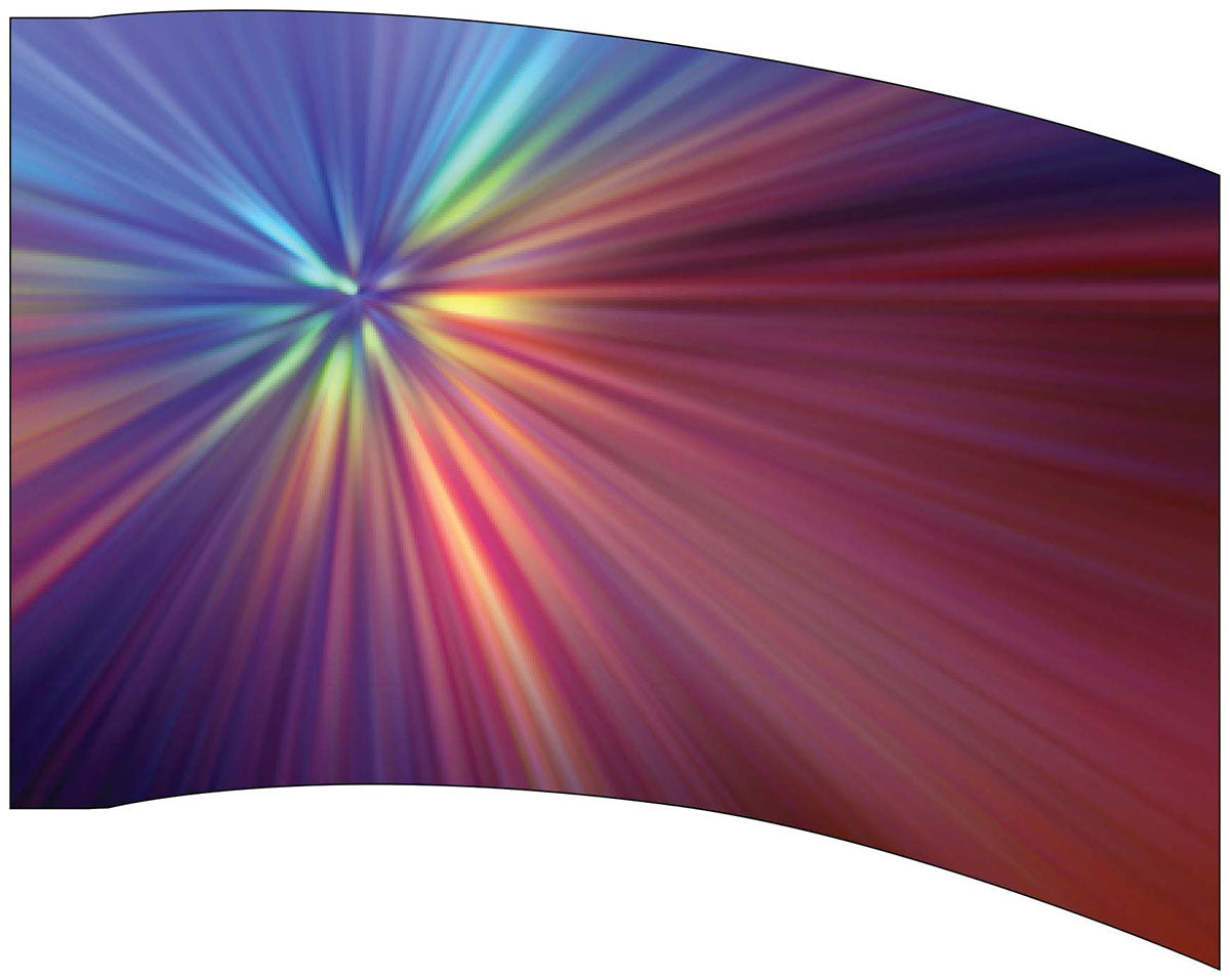 Printed Color Guard Flag