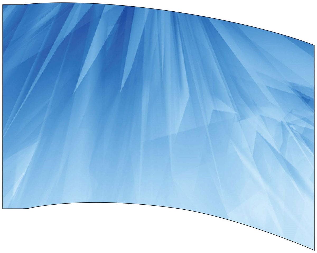 Printed Color Guard Flag