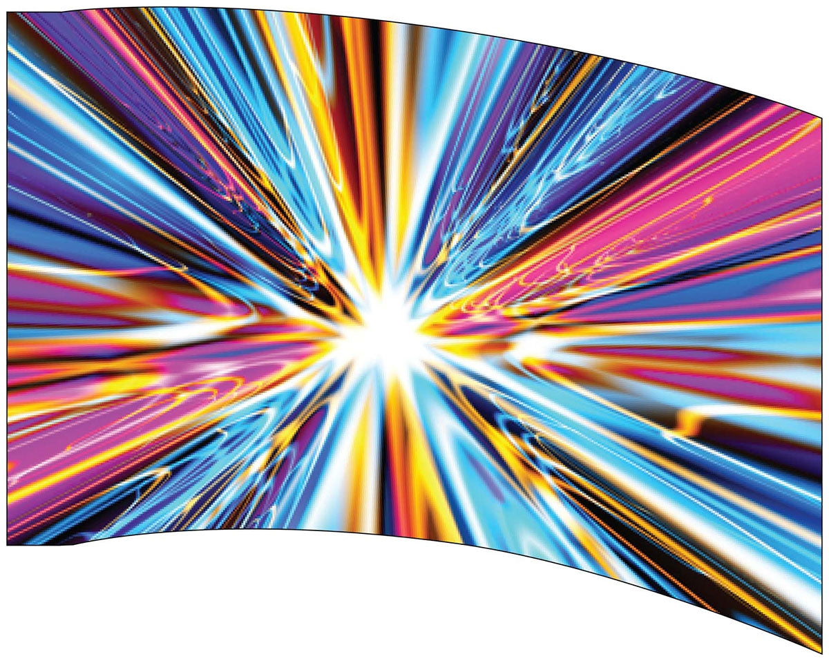 Printed Color Guard Flag