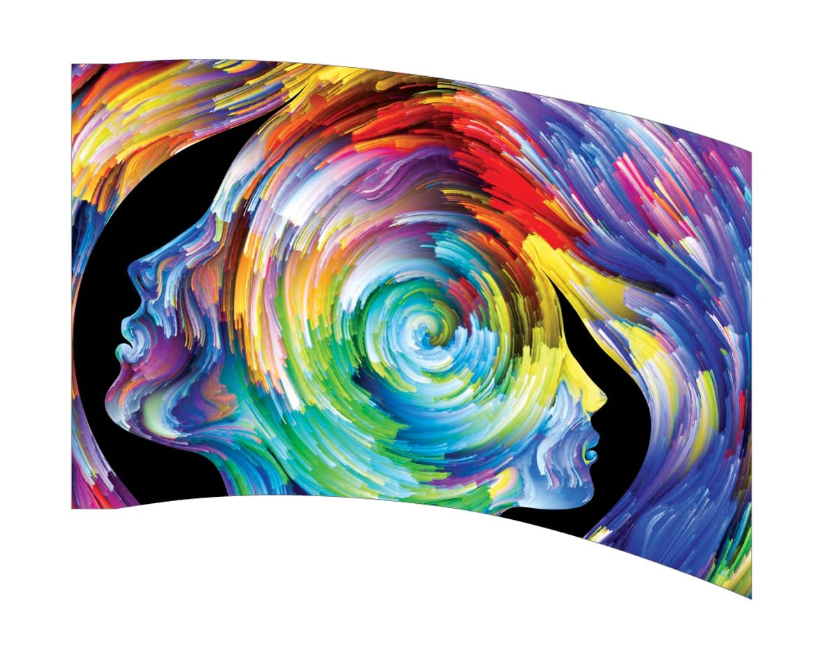 Printed Color Guard Flag