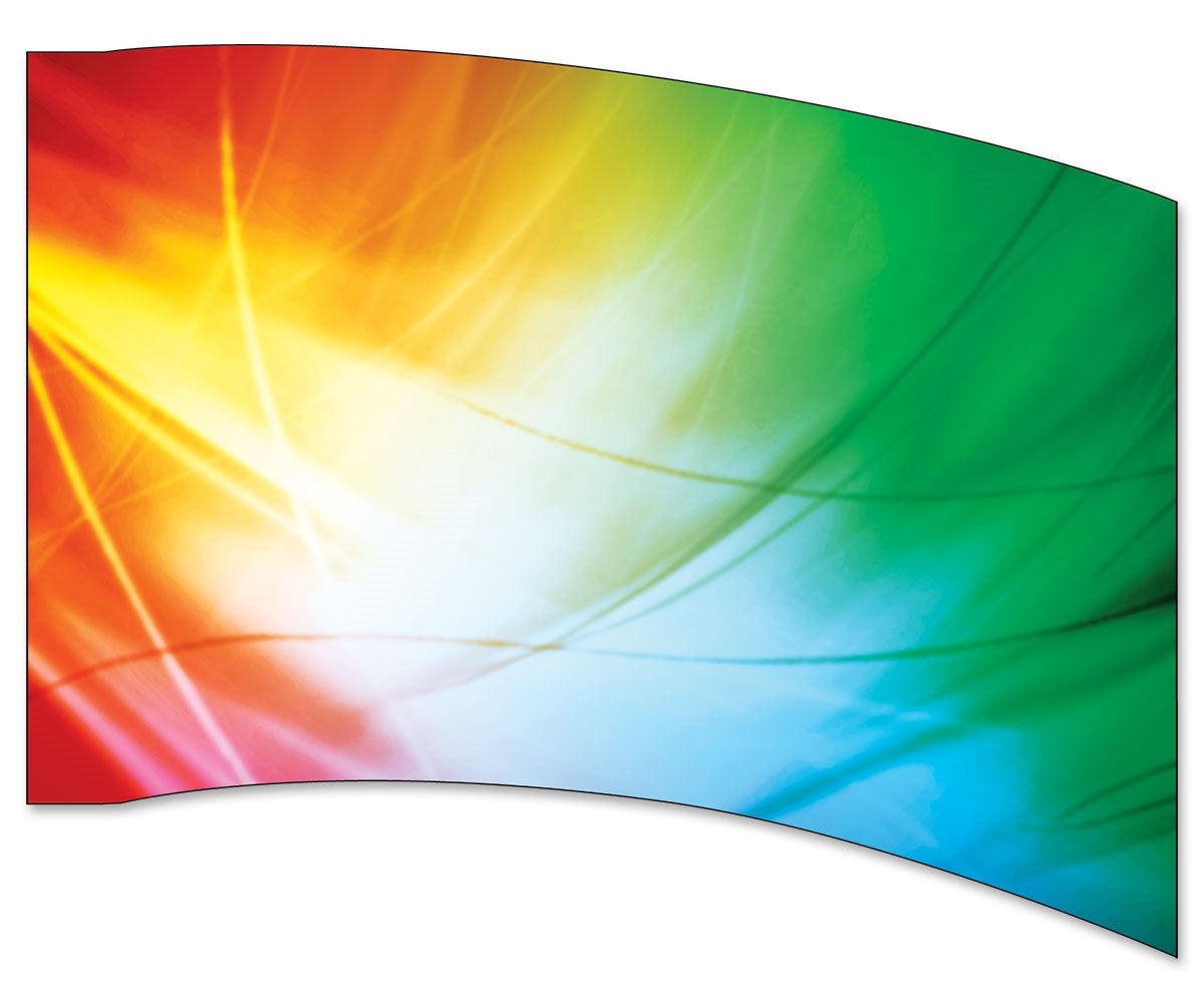 Printed Color Guard Flag