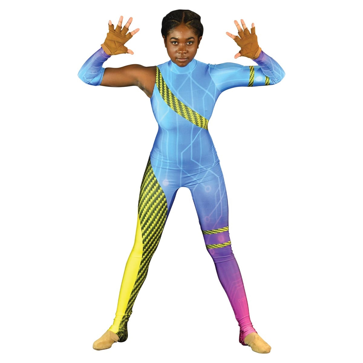 Blue Tech Unitard