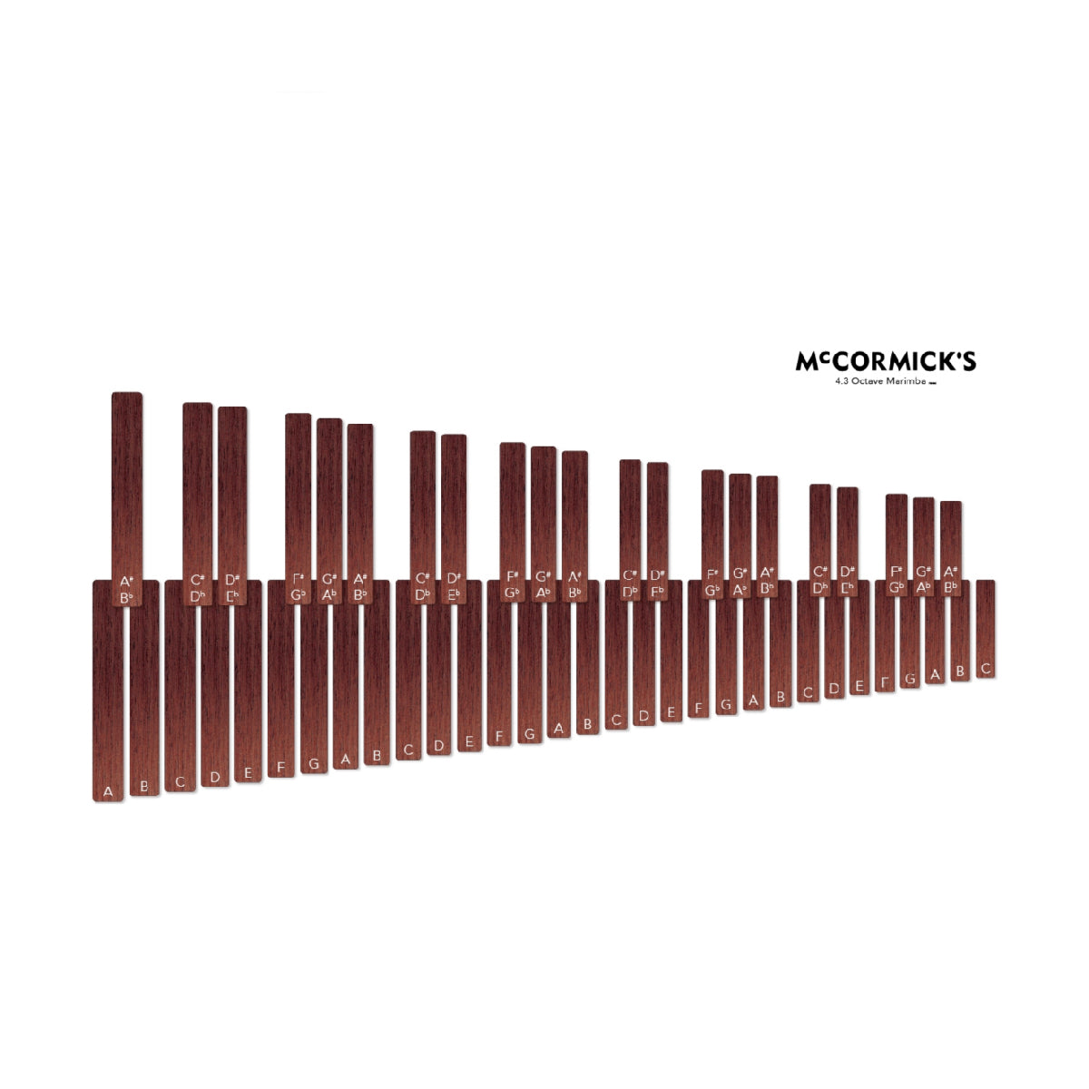Marimba Keys Chart Extra Educational Information From Upado Unlimited