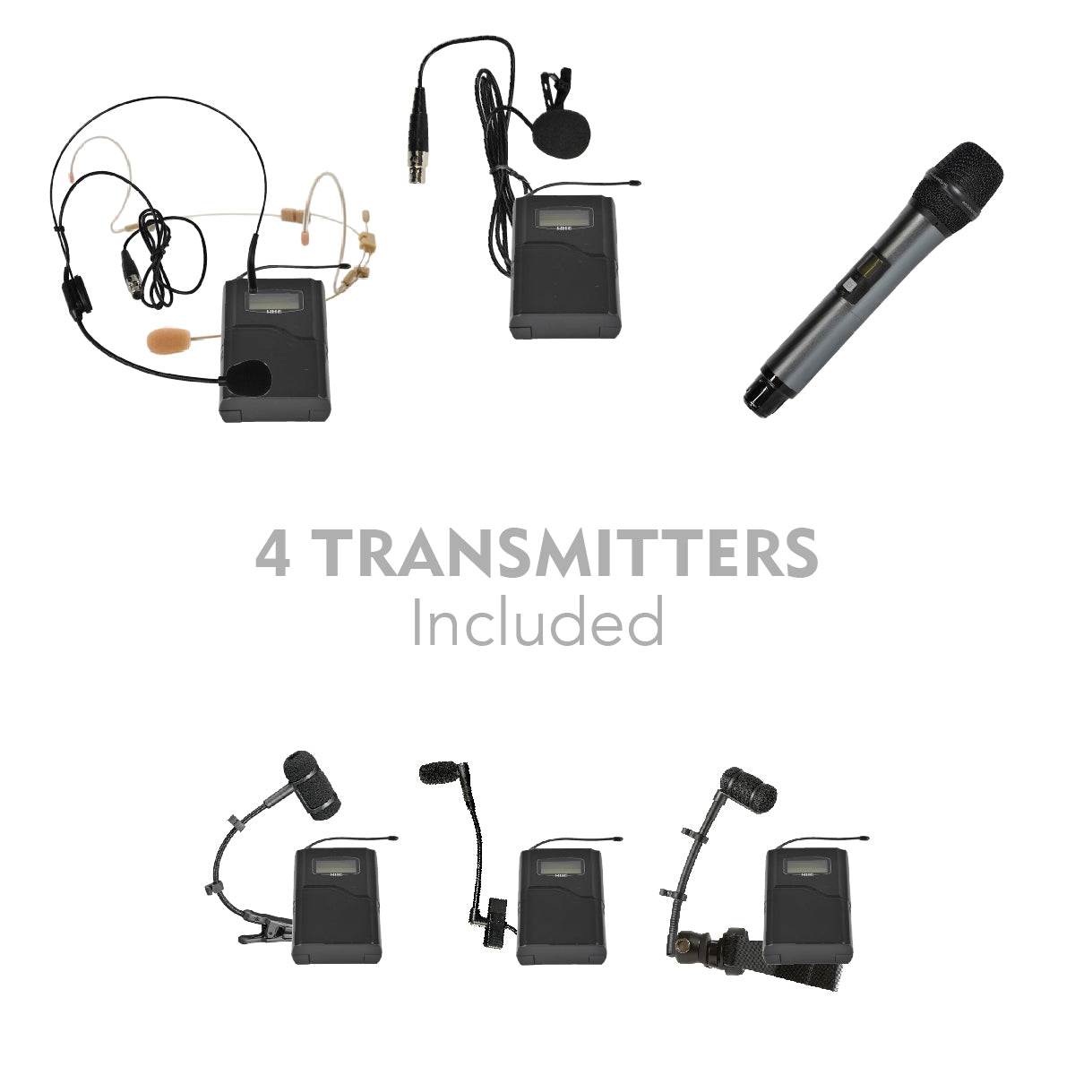 McCormick's Quad Wireless Microphone System
